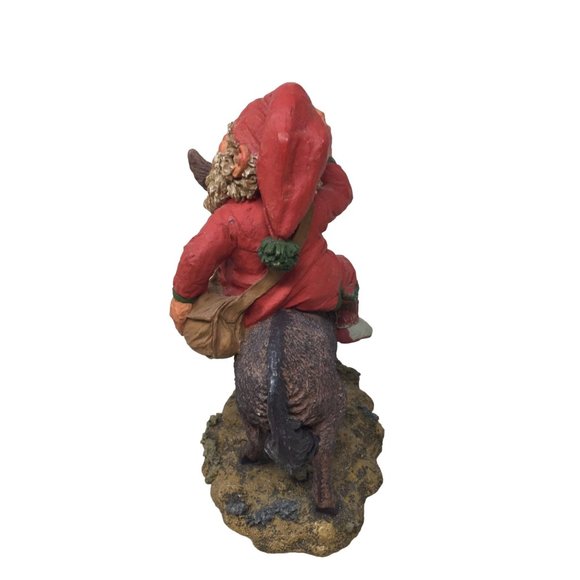 Vintage Enesco Sandman Limited Edition Figurine Santa Riding Suzanne the Donkey - Picture 2 of 14